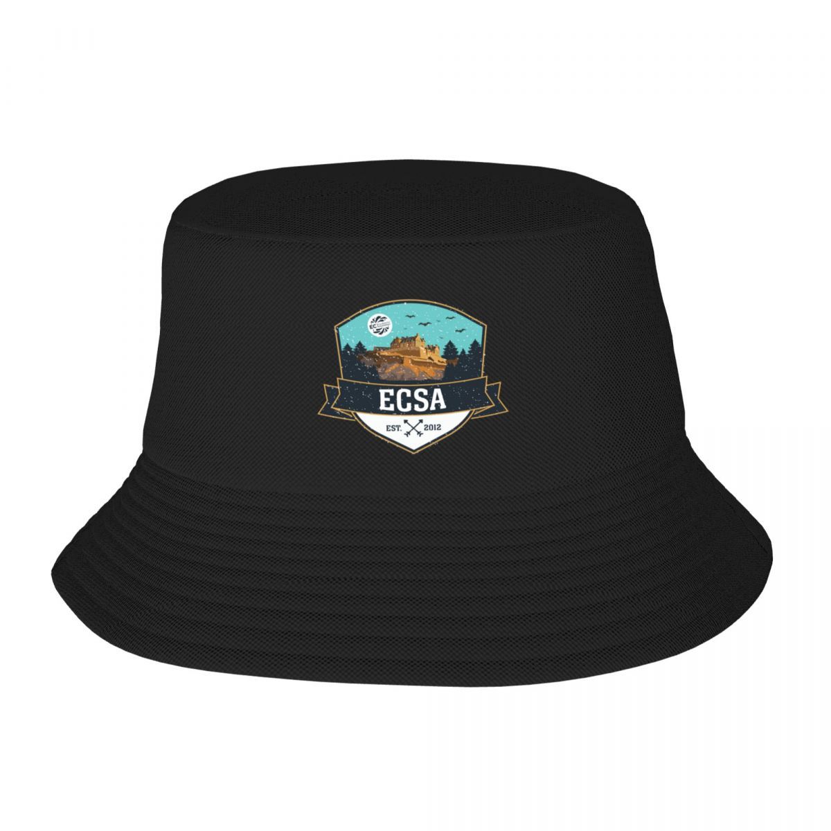 NEW Edinburgh Castle Bucket Hat Christmas Hat Golf Hats Baseball Cap Cosplay Unisex Golf Wear Womens