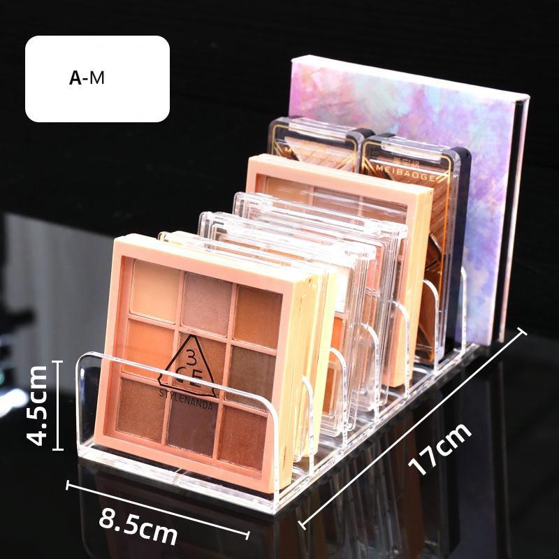 Eyeshadow Palette Organizer Eyepowder Storage Tray Cosmetics Rack Makeup Tools Compartment Holder For Women Makeup Organizer.