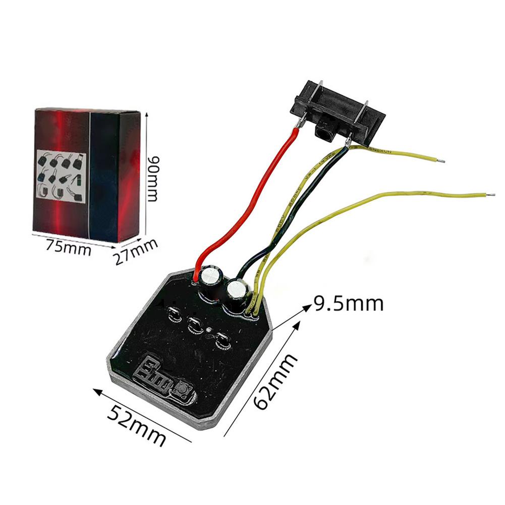 1pc Angle Grinder Control Board Replacement Parts For Dayi Controller Motherboard CircuitBoardBrushless Lithium Electric Tool