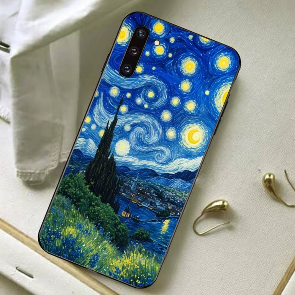 Art Vincent Van Gogh Phone Case For Redmi Note 4 X 5 A 6 7 8 T 9 9S 10 11 11S 11Epro Poco M3 pro