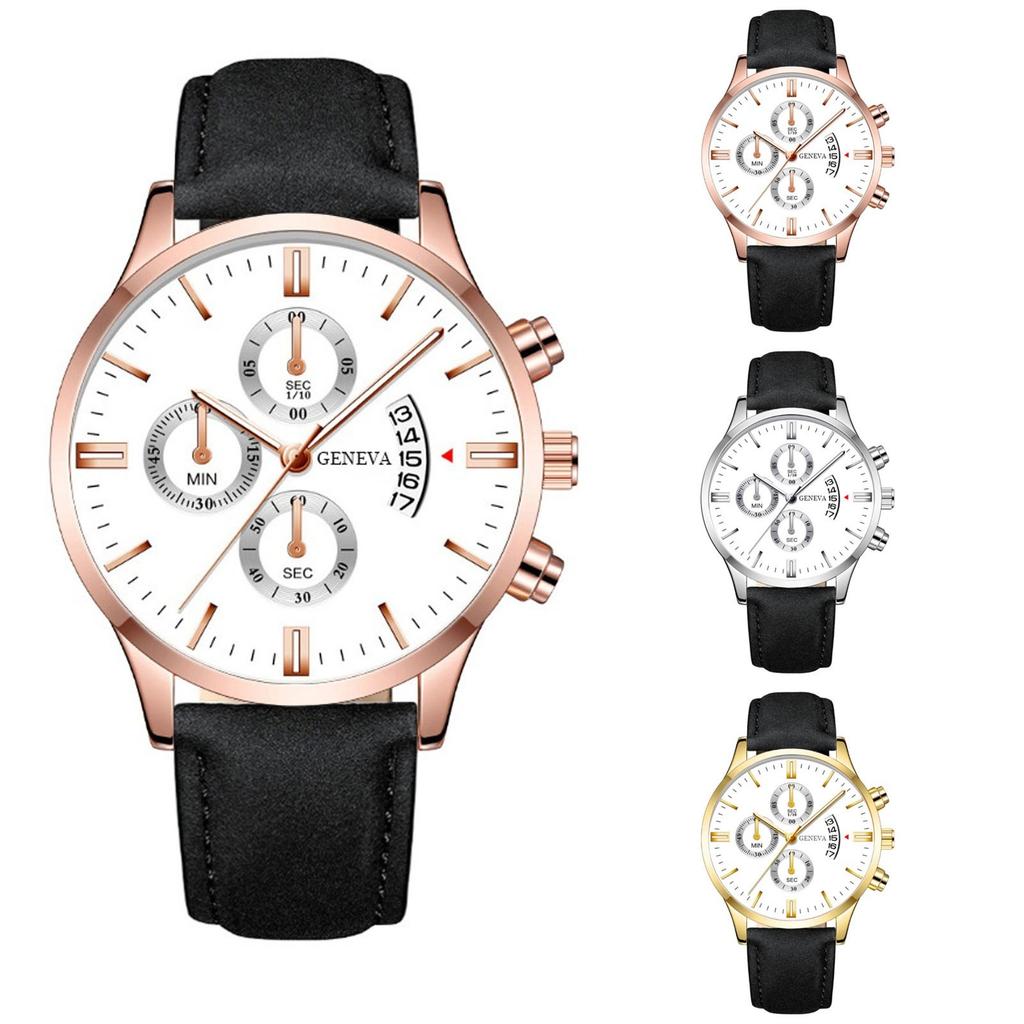 Men's Waterproof Luminous Running Alarm Clock Watch