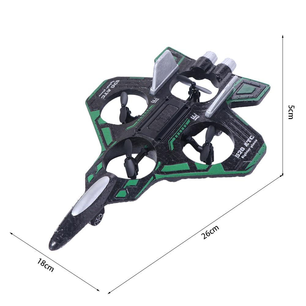 Rechargeable Remote Control Foam Fighter Gravity Sensing RC Hobby Jet Plane Kids Gifts