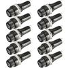 Kiligen 10 peças 5 x 20mm Porta-fusível AC 10A 250V