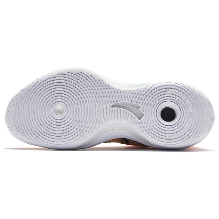 New Anta KT8 Dragon Boat Festival Anti Slip Wear Resistant High Top Basketball Shoes Men's Yellow Black 112331101-3