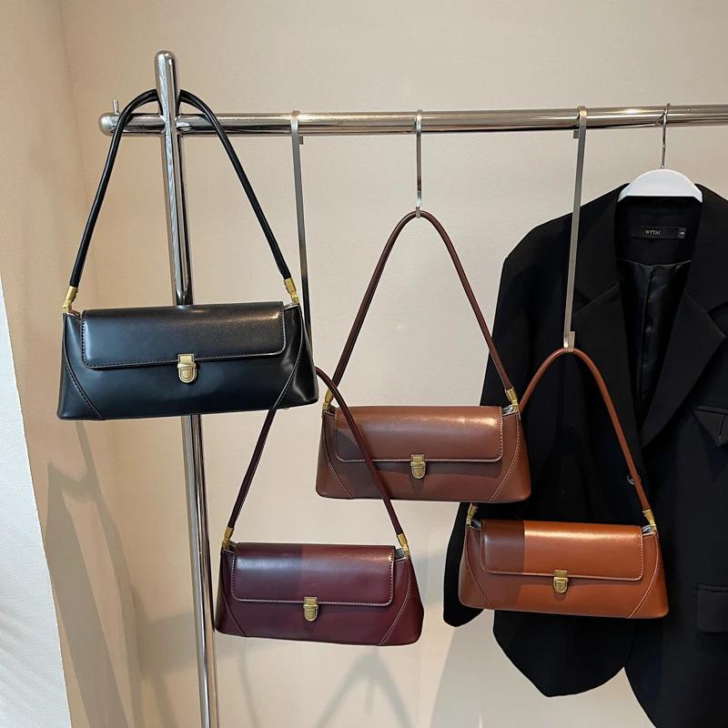 Modische PU Baguette Umhängetaschen heiß in Mode Herbst und Winter neue Stile Luxusgefühl Umhängetaschen für Frauen hohe Qualität