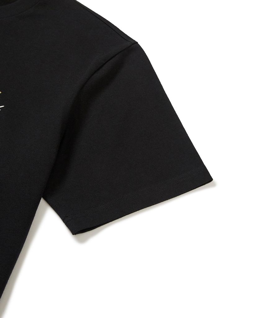 SNOWPEAK APPAREL [Snow Peak X Sung Nak-Jin] Graphic Short Sleeve T-Shirt Black (S24Mmfts86)