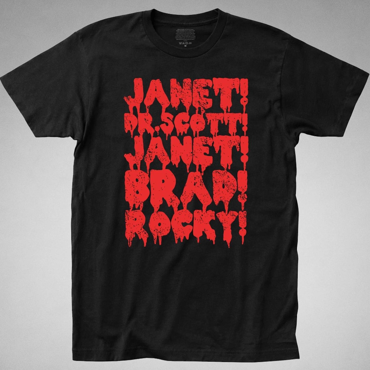 Rocky Horror T Shirt picture show janet brad dr scott frank furter musical gift XXXL