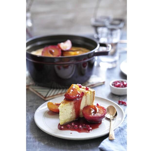 Casserole Zwilling Staub Round 22cm Grenadine 2.6l (1102287)