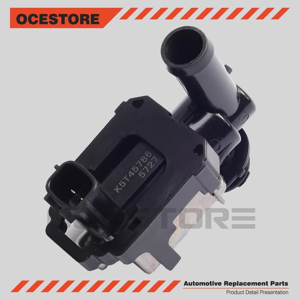 OCESTORE 14935-JF00A Vapor Canister Purge Solenoid Valve, Composite, 1/2 in Compression Inlet, 1/8 in NPT Outlet, Compatible with Altima G37 K5T45786