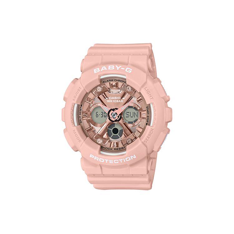 

Casio Baby-G Series Unicorn Gift Box Night Running Spirit Sports Casual Quartz Watch Women watches Pink BA-130-4APRD Regular Watch Box,Pink Watch Dial
