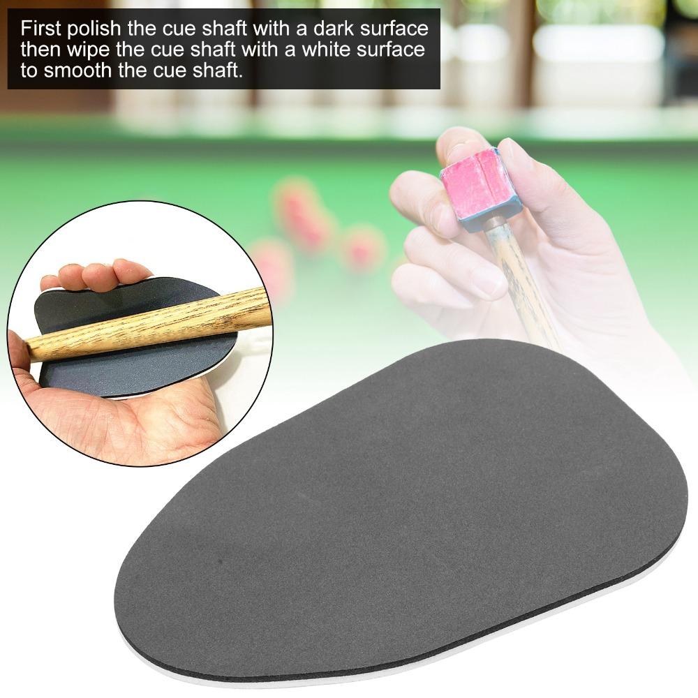 Double-sided Pool Cue Stick Slicker Sand Paper Cue Shaft Cleaner Cue Stick Cleaning