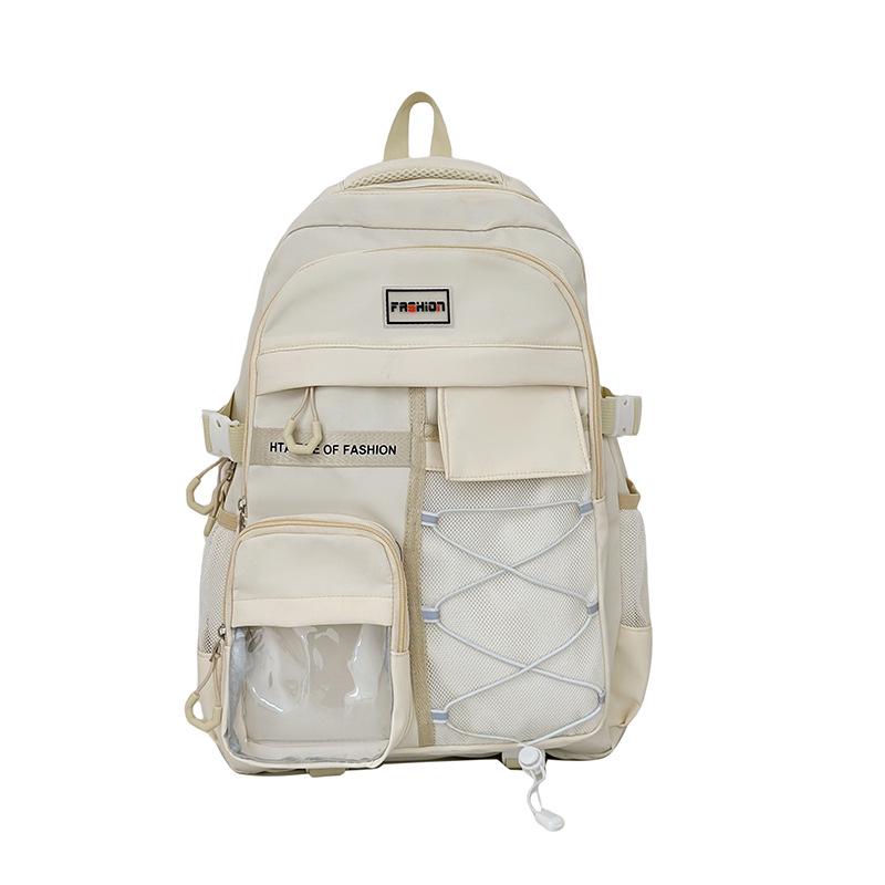Rucksack mit großem Fassungsvermögen und wasserabweisendem Material mit Rückenschutz für Studenten und Paare