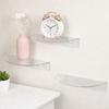 Modern Acrylic Floating Shelf Minimalist Transparent Wall Shelves  Plants
