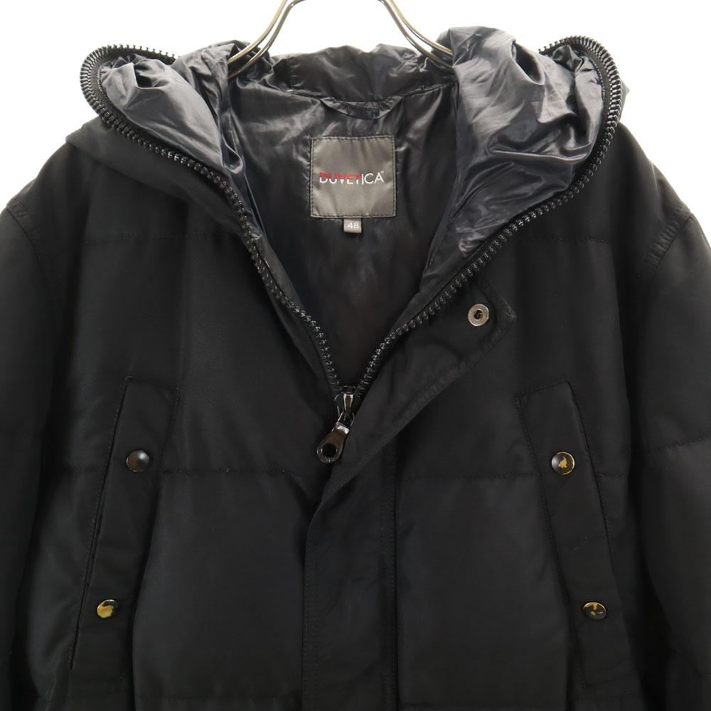 DUVETICA Vyrobeno v Bulharsku Péřová bunda 48 černá Pánská Použitá