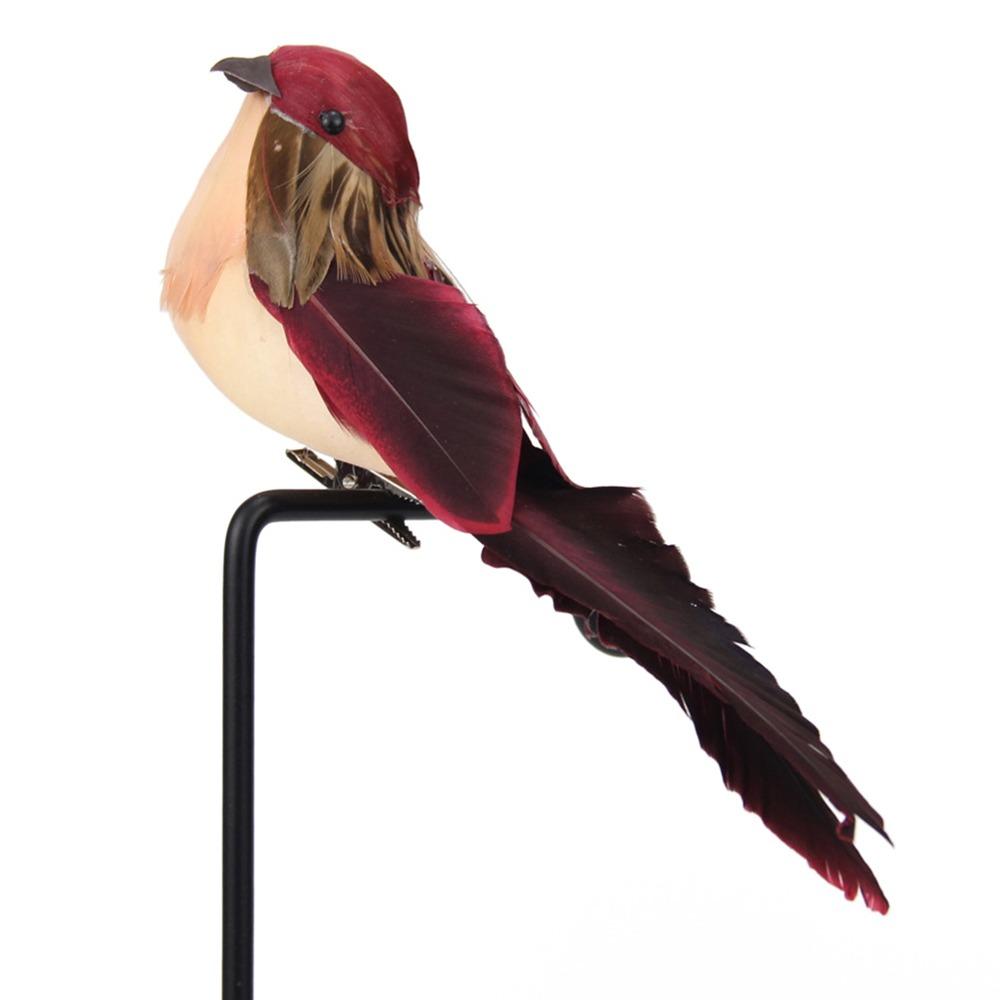 Multicolor Simulation Bird Foam Miniature Landscape Artificial Bird Model Photo Props Lawn Ornament Faux Bird Figurine