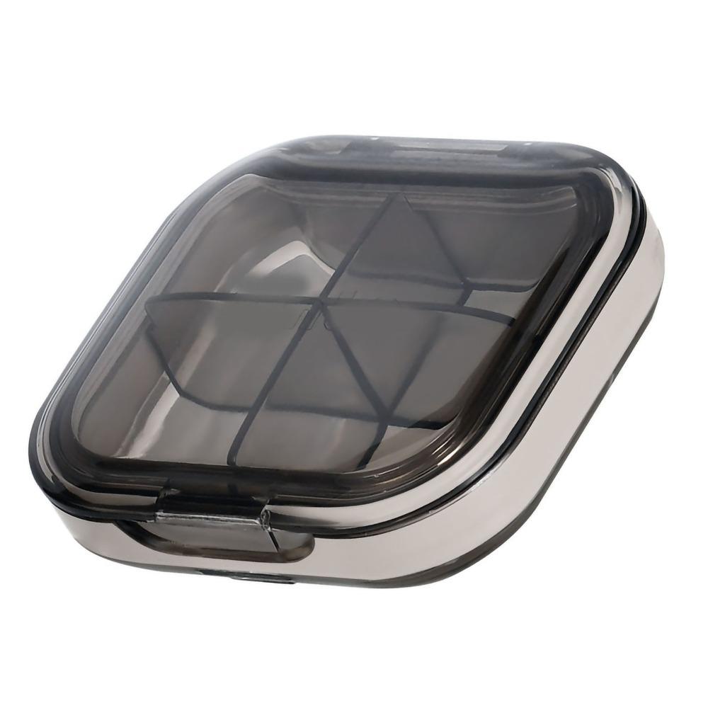 Household Portable Pill Case Food Grade Sealed Storage Medicine Box Transparent Watertight Pharmaceutical Storage Case Travel