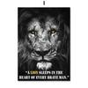 Black White Lion Tiger Leopard Beast Quotes Nordic Posters And Prints Wall Art Canvas Painting Pictures For Living Room Decor