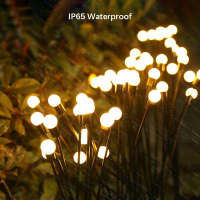 Solar Outdoor Lights, Waterproof Solar Lawn Lamps, Swaying Solar Powered Firefly Light, for Garden Pathway Patio Walkway Yard
