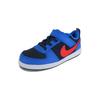 Nike Court Borough Low Top Skateboard Shoes Blue Red Black Infant And Toddler 870029-404