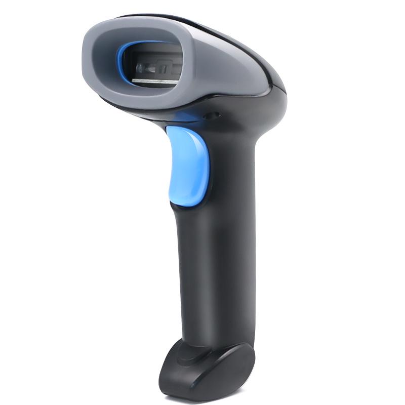 Youku Bluetooth Wireless 2D Laser Barcode Scanner for Supermarket, Cash Register, and Logistics