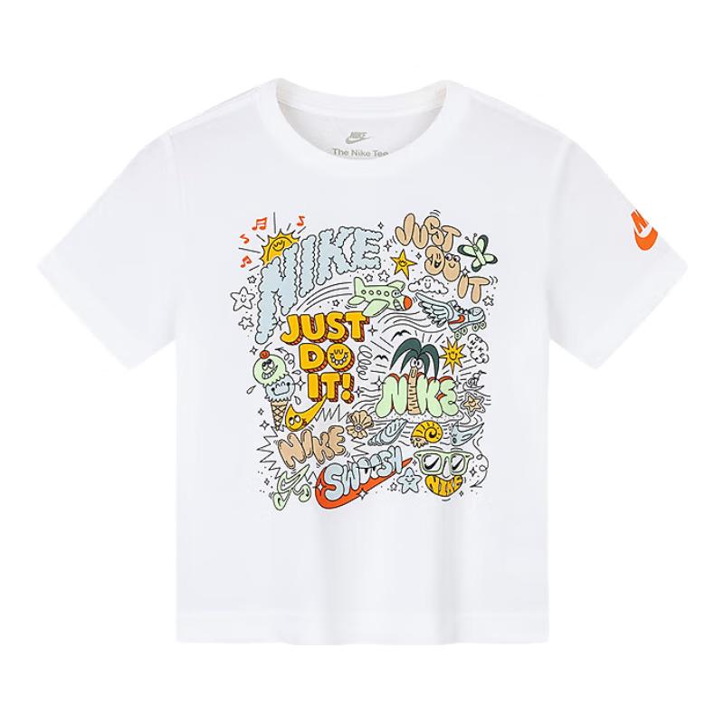 NIKE Kids Graffiti Print Short-Sleeve T-Shirt 6