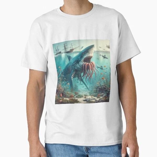 King Of Sea Classic TShirt Made In UsaAus TShirt S2xl S