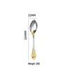Retro Embossed 410 Stainless Steel Tableware Set: Real Gold-Plated Knife, Fork, and Spoon for Restaurants and Hotels