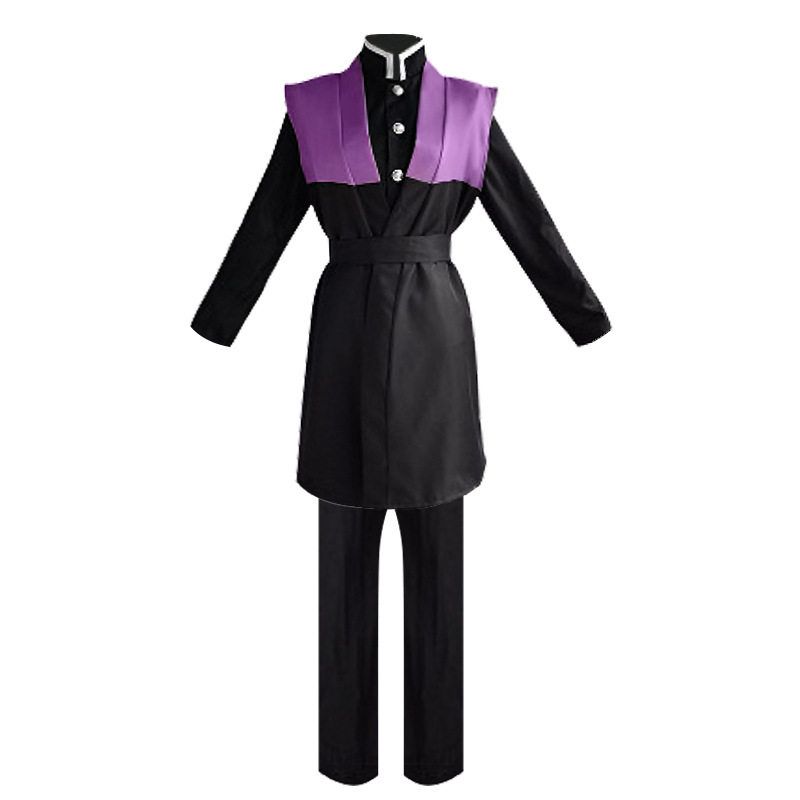 Demon Slayer Zenitsu Cosplay Costume Shinazugawa Zenitsu Demon Slayer Team Uniform Cosplay Clothing Cross-Border Factory