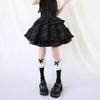 Kawaii Lolita Shoes Platform Platforms for Women Fashion Rivet Mary Jane Round Toe School Shoes Girl Cute Shoes Black
