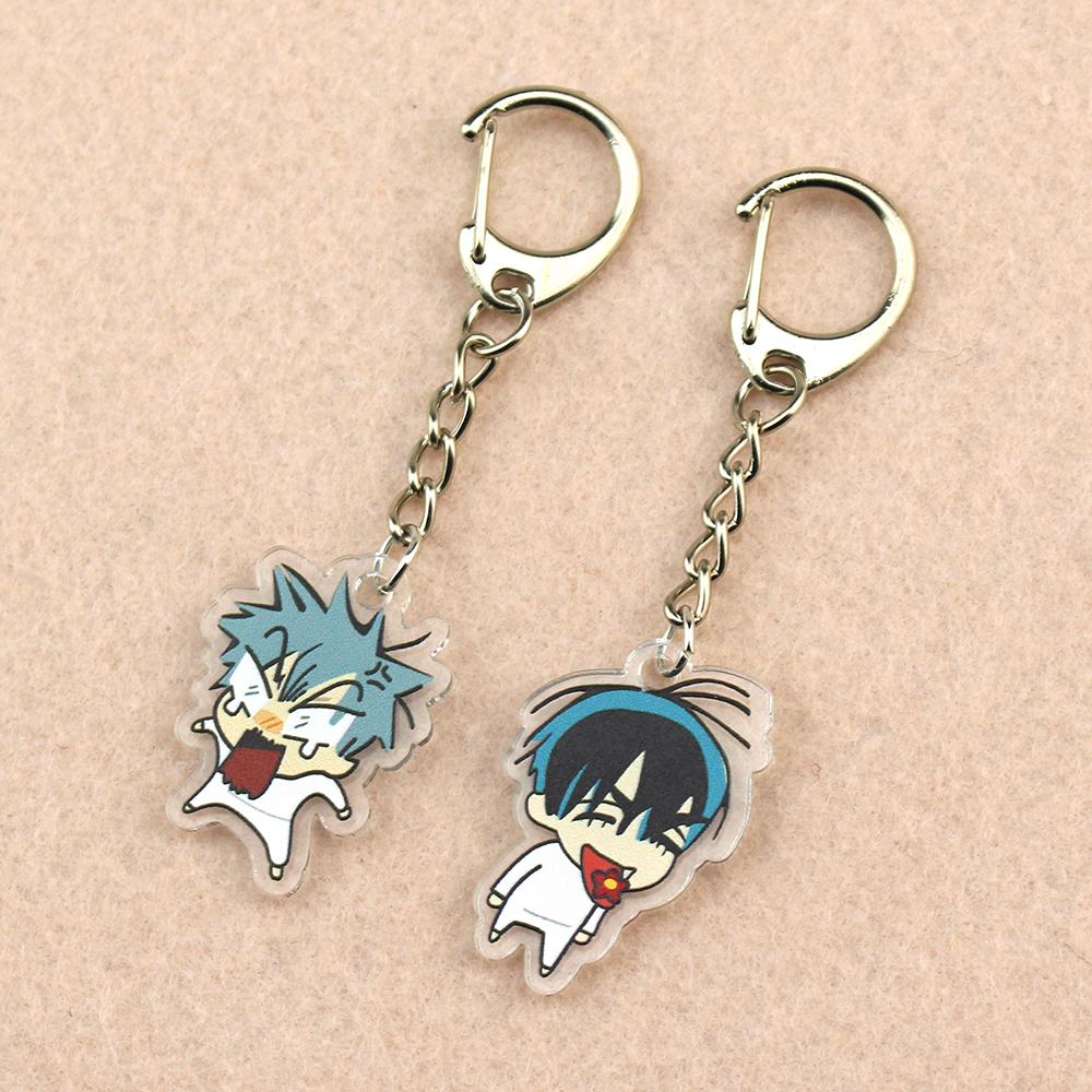 Popular Anime Alien Stage Chibis Keychains for Women Accessories Bag Luka Ivan Till Mizi Hyuna Sua Keyrings Jewelry Fans Gifts