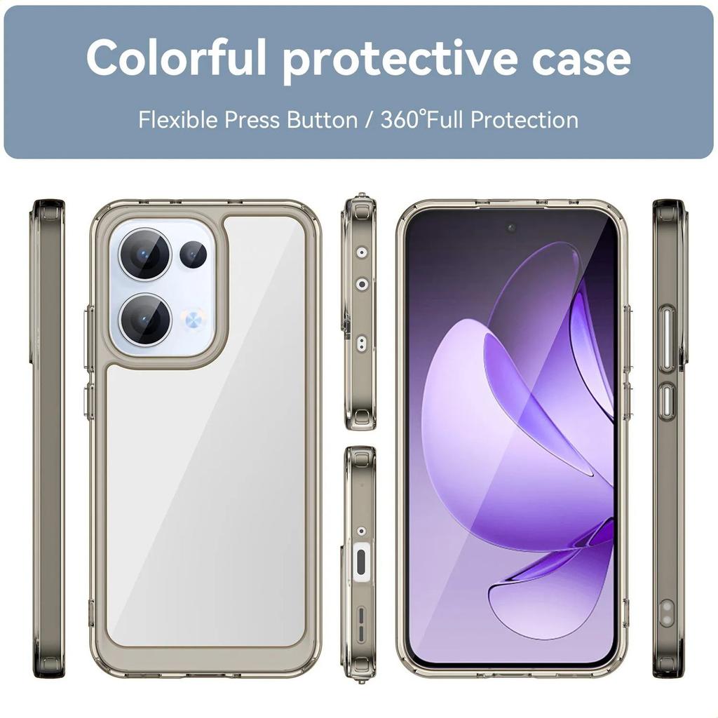 Phone Case For Phone Case For Oppo Reno13 Pro,Clear Transparent Phone Case Cover For Oppo Reno13 Pro