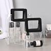 1PC Clear Tote Bag Transparent Shopping Bags Shoulder Handbag PVC Waterproof Storage Bag for Gift Cosmetic Plastic Bags