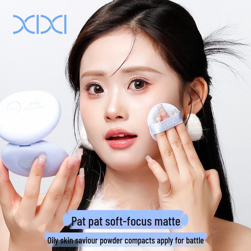 XIXI Cloud Island Translucent Oil-Control Setting Powder - Makeup Artist Soft-Focus Touch-Up Version