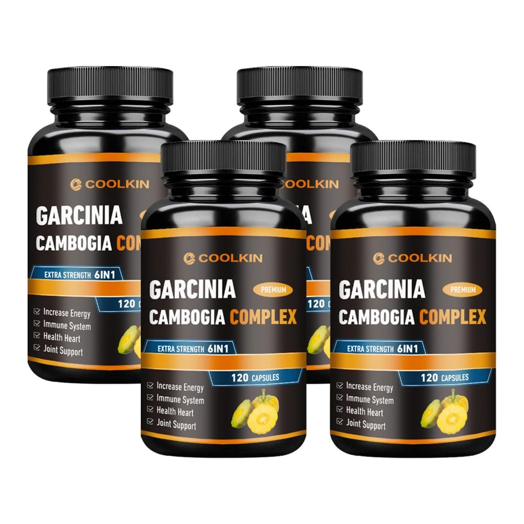 6-in-1 Garcinia Cambogia Potent Supplement, Gentle and Easily Absorbed, Suitable for Both Men and Women