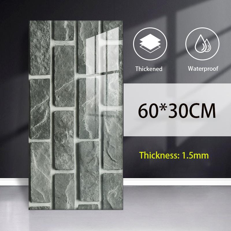 

Имитация мраморной плитки, настенная паста для ванной комнаты, гостиной, фоновые обои, самоклеящиеся водонепроницаемые наклейки на стену для кухни, ремонт дома 10pcs