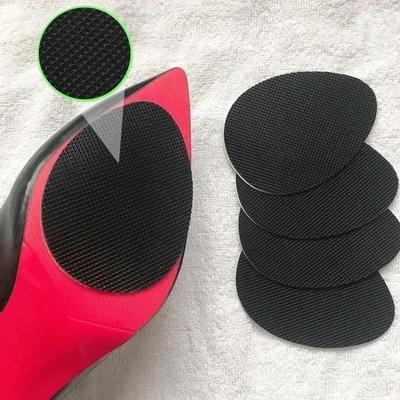  Hohe Ferse Sohle Schutz Gummi Pads Kissen Anti-Slip Einlegesohle Hohe Schuhe Ferse Matte Stick F1S5