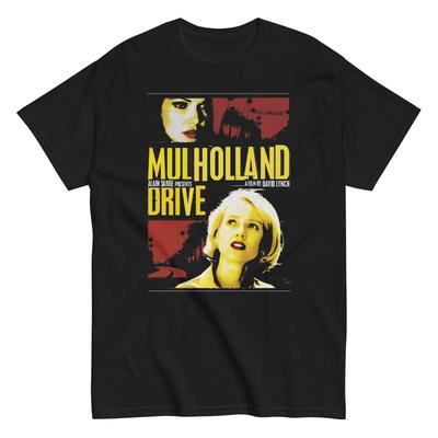 Men's Summer Tee Cotton Mulholland Drive David Lynch Alain Sarde 2001 - Unisex T-shirt All Sizes S-2XL