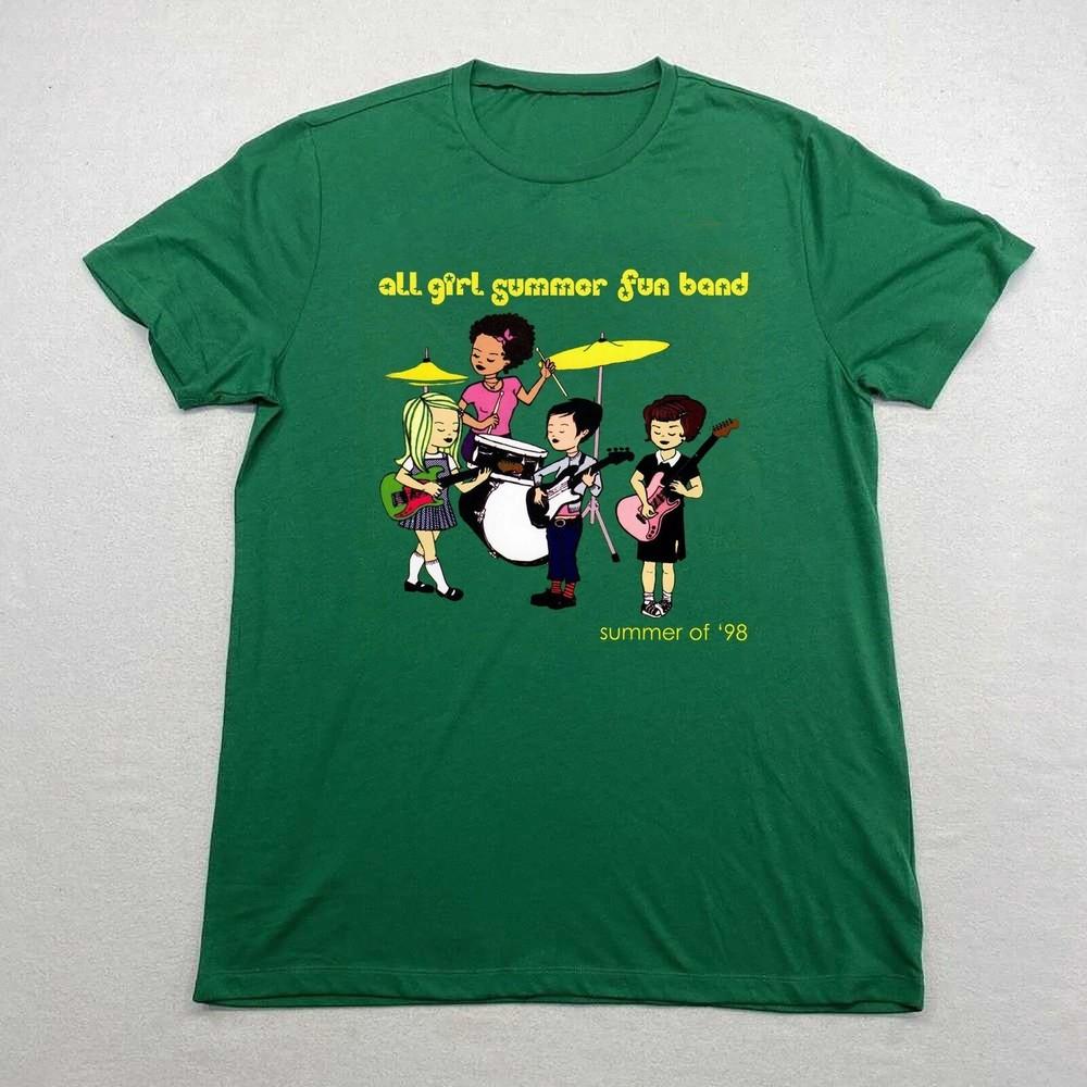

All Girl Summer Fun Band Band Forest Green S to 5XL Concert Shirt AA873 Unisex T-Shirt XXXL