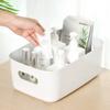 1pc Desktop Cosmetic Storage Box Bathroom Kitchen Bedroom Plastic Storage Basket S-L Dormitory Miscellaneous Storage Box