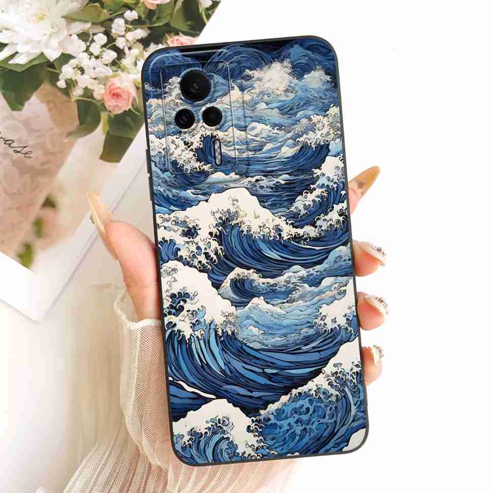 For Redmi K60E 5G 22122RK93C Case Lovely Cartoon Design Silicone Back Cover For Redmi K60e K60E 5G 6.67" Phone Cases Shockproof