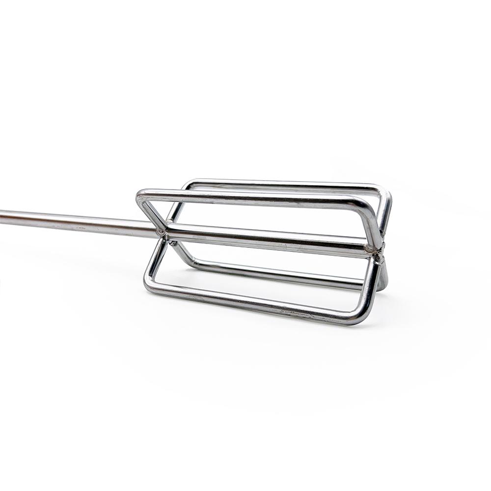 KegLand Vrtací míchadlo na rmut Nerezový mixér 1/4 palcový šestihranný pohon Pivovarské vybavení Domácí vaření