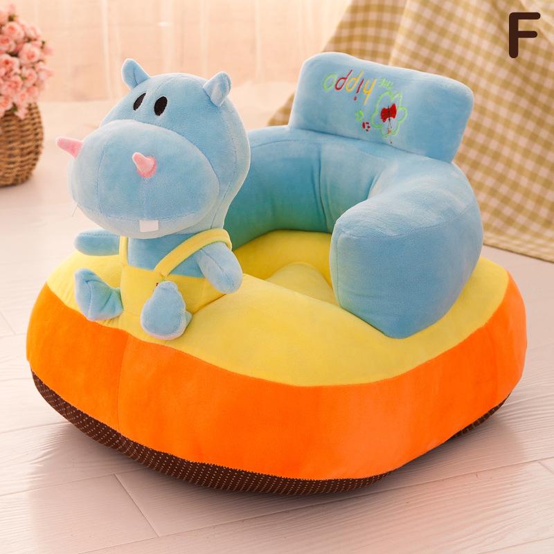 Infant Safety Seat Soft Stuffed Animal Baby Sofa Plush Baby Cushion Feeding Chair Learning To Sit Kids Back Support Plush Toy