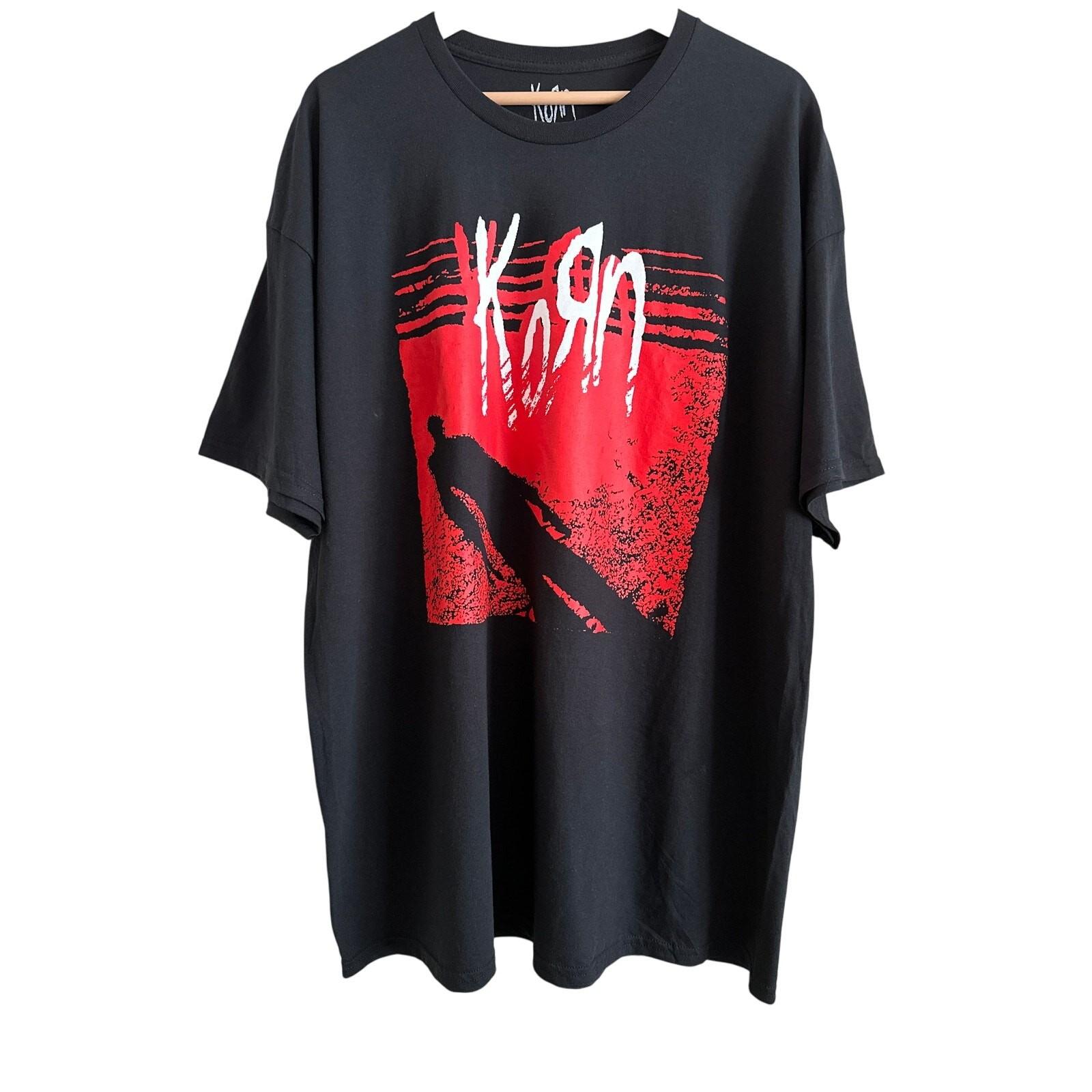 Korn Oversized 2XL Men s Graphic Tee – NWOT – Nu-Metal Legends Never Die L