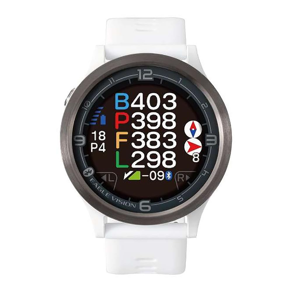 

Asahi Golf EAGLE VISION ACE PRO WH GPS Golf Navigation Watch White EV-337 System, Type, білий
