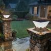 Garden Post Cap IP65 Waterproof Light Solar Post Light