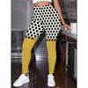 2026 Womens High-Waist Printed Yoga Leggings Casual Slim Fit Activewear Pants