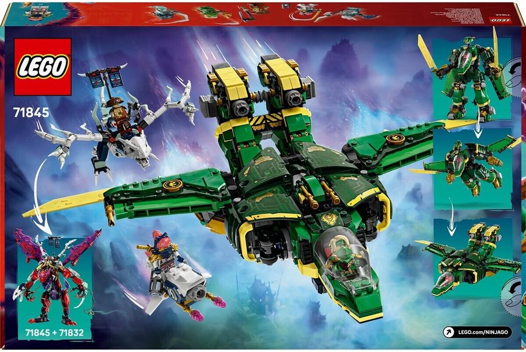 LEGO Ninjago Building Set – Figure – Lloyd's Jet – Mech (71845)