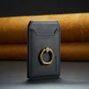 EUCAGR RFID Shielded,Magnetic Card Case for All Magsafe Functions Phone Case Card Holder Wallet Luxury PU Leather for Phone Case