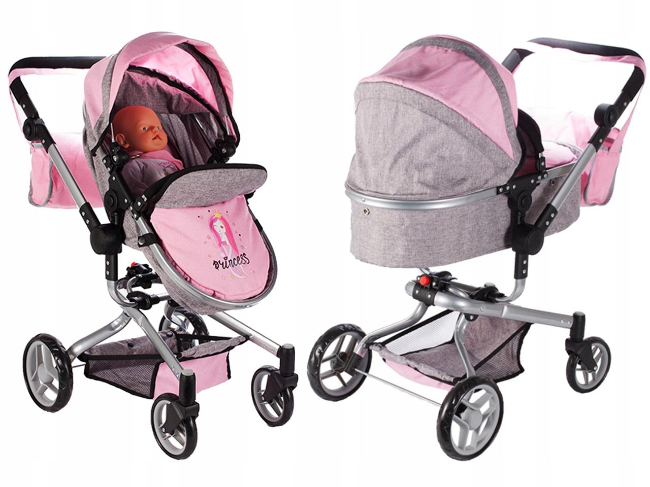 Doll`s Stroller 2 in 1 Deep