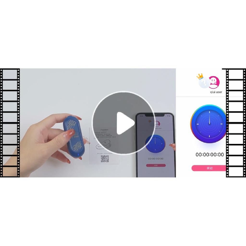 LOCKINK Remote Key Safe Deposit Box App Intelligent Control Chastity Cage Couples Cb Penis Confinement Lock Adult Sex